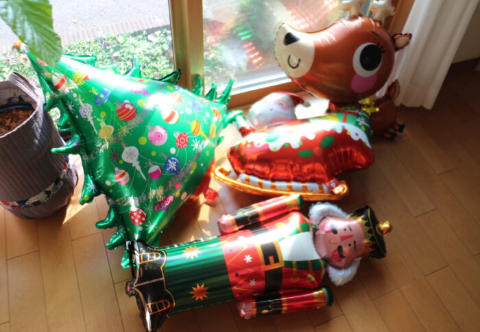 クリスマス風船