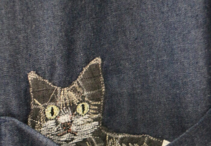 猫のポーチ
